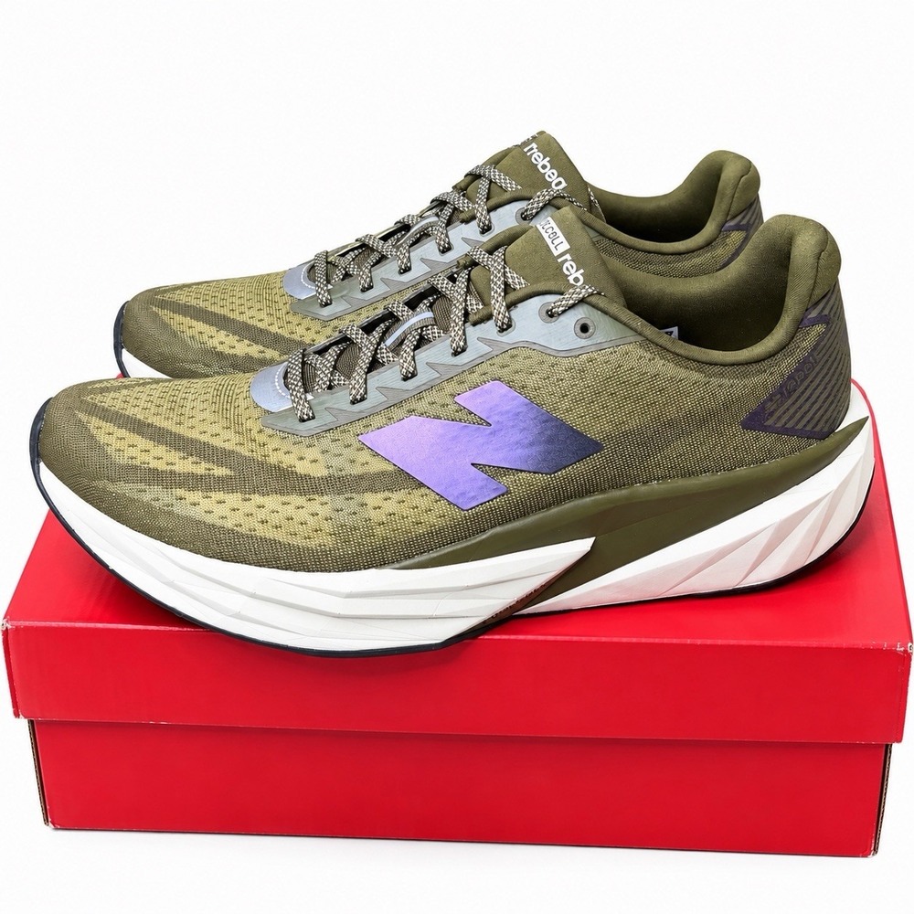 New Balance FuelCell Rebel v5 Woodland MFCXPB5 Men's Size 12.5 D Running Shoes